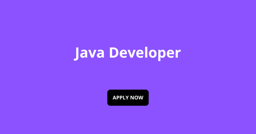 Java Developer Java Developer