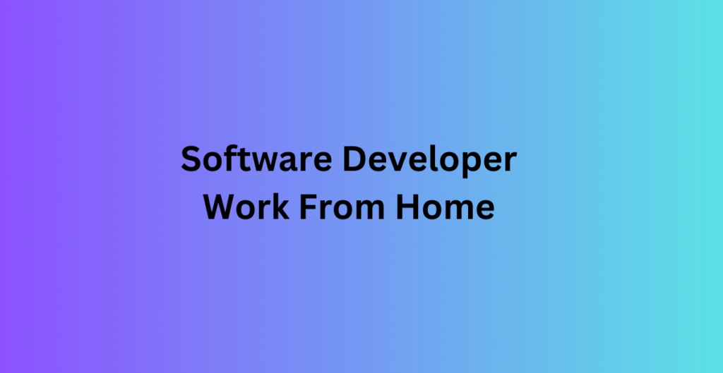 Software Developer Software Developer